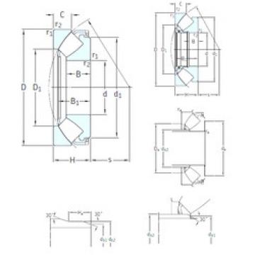 Rodamiento 293/630EM SKF