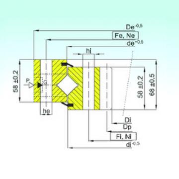 Rodamiento ZR1.16.1204.400-1SPPN ISB