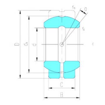 Подшипник GEZ127ES-2RS LS