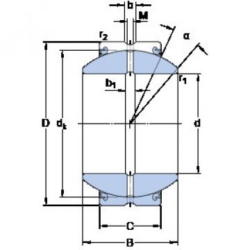 المحامل GEZH 112 ESX-2LS SKF