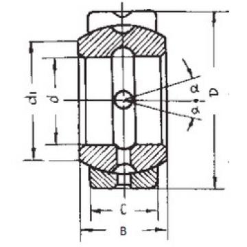 Подшипник GEZ120ES FBJ