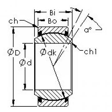 Подшипник GEZ31ET-2RS AST