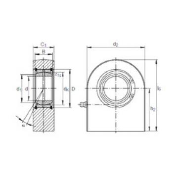 Подшипник GF 110 DO INA