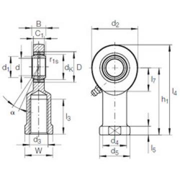 Bantalan GIR 35 DO-2RS INA