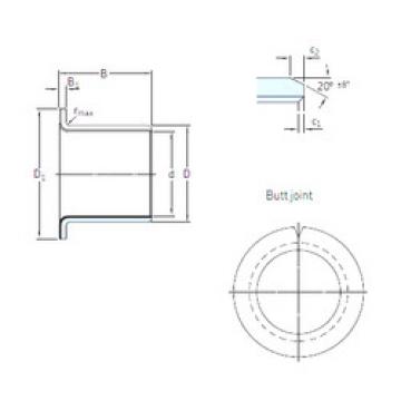 roulements PCMF 353916 E SKF