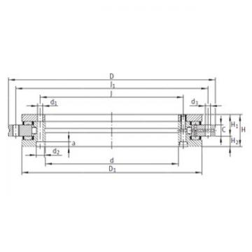 Complex Bearings YRT1030 INA