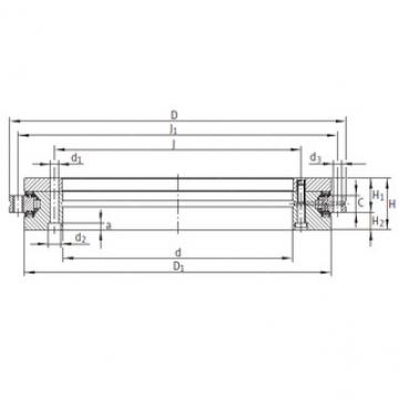 Complex Bearings YRTS200 INA