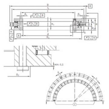 Complex Bearings YRTE200 INA