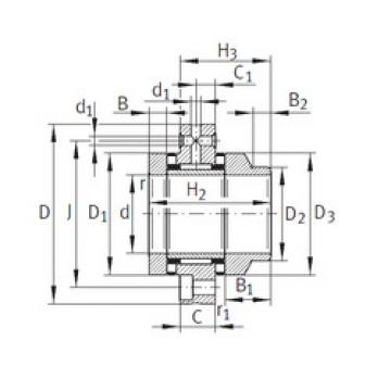 Complex Bearings ZARF1560-L-TV INA