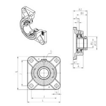 roulements ESFE205 SNR