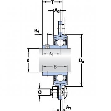 roulements PF 20 RM SKF