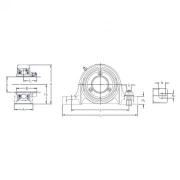 roulements SY 1.1/4 PF/AH SKF