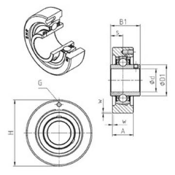 roulements UCC315 SNR