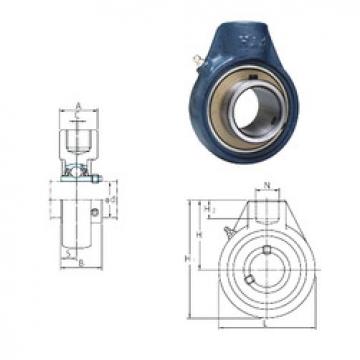 roulements UCHA207-22 FYH