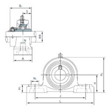 підшипник UGP209 NACHI