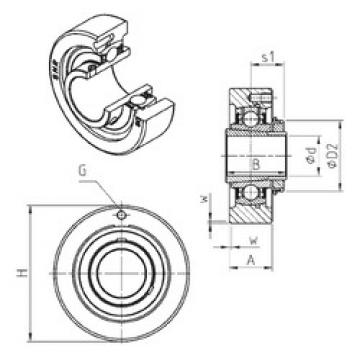 підшипник UKC210H SNR