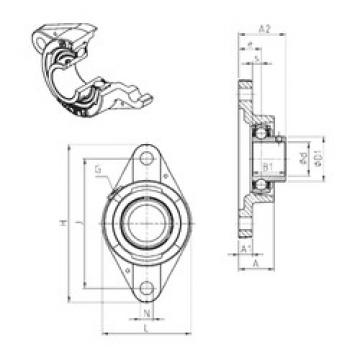 Rodamiento USFLE209 SNR