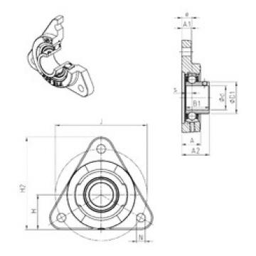 Подшипник USFTE204 SNR