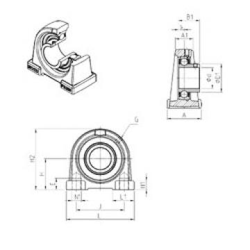 Подшипник USPAE201 SNR