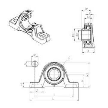 Rodamiento USPE209 SNR