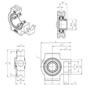 Bearing housed units UST202 SNR