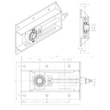 Bearing housed units UST202+WB SNR