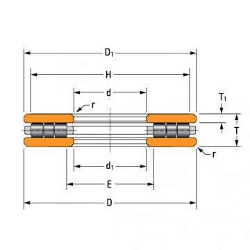 TP  cylindrical roller bearing 100TP143