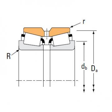 TDO Type roller bearing 15125 15251D