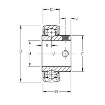 Подшипник YA012RRB Timken