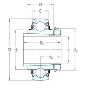 Bantalan YSA211-2FK+HE2311 SKF