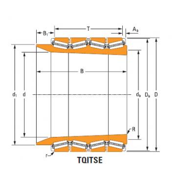 four-row tapered roller Bearings tQitS lm247730T lm247710d double cup