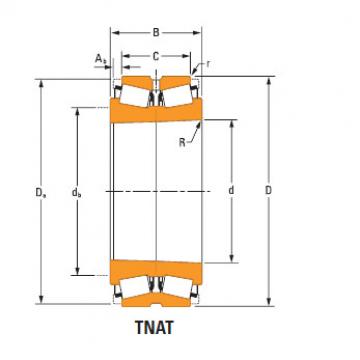 TdiT TnaT two-row tapered roller Bearings 95526Td 95925