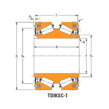 tdik thrust tapered roller bearings JHm957540dw JHm957519w