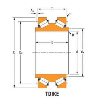 tdik thrust tapered roller bearings 19144dw 19283