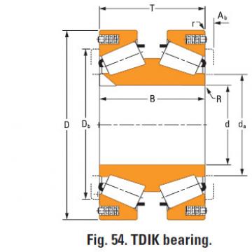 tdik thrust tapered roller bearings nP452357 nP567439