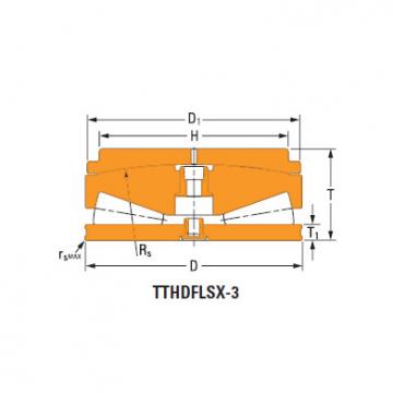 screwdown systems thrust tapered bearings 126TTsv922Od617