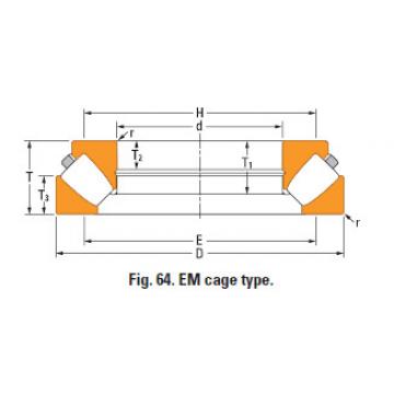 Thrust spherical roller bearing 293/600em