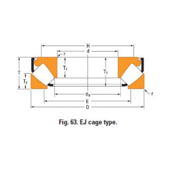 Thrust spherical roller bearing 293/750em