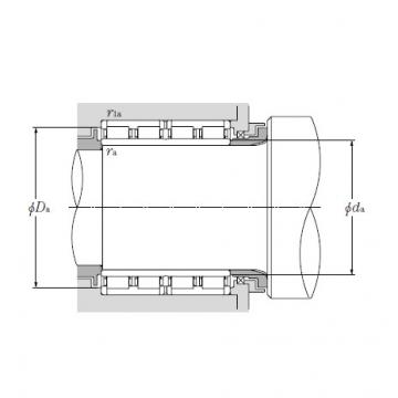 Four Row Cylindrical Roller Bearings NTN 4R10008