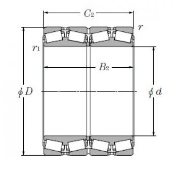 Four Row Tapered Roller Bearings Singapore 623028