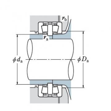 DOUBLE ROW TAPERED ROLLER BEARINGS JAPAN BRAND 180TFD2801