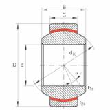 FAG Radial spherical plain bearings - GE6-FW