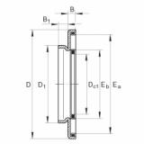 FAG Axial-Nadellager - AXW30