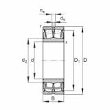 FAG Sealed spherical roller bearings - WS22214-E1-XL-2RSR