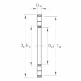 FAG Axial cylindrical roller and cage assembly - K89328-M