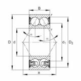 roulements 3206-BD-2Z-TVH FAG