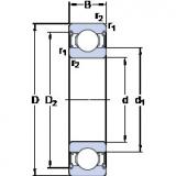 ตลับลูกปืน 619/6-2Z SKF