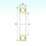 Bantalan 61900-2RS ISB