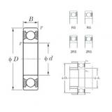 roulements 6012-2RS KOYO