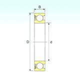 Подшипник 635-RS ISB